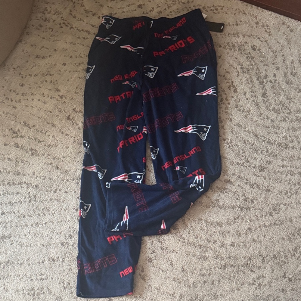 NFL Patriots Team Apparel Navy and Red Sleepwear